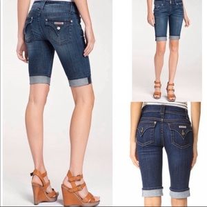 NWT Hudson Cropped Palerme Shorts